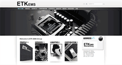 Desktop Screenshot of etk.dk