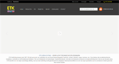 Desktop Screenshot of etk.nl